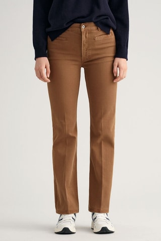 Jean flare - Marron