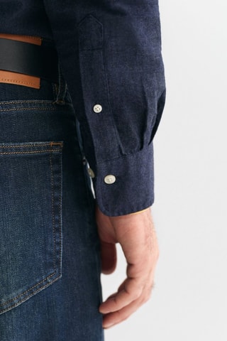 Chemise regular - Bleu marine