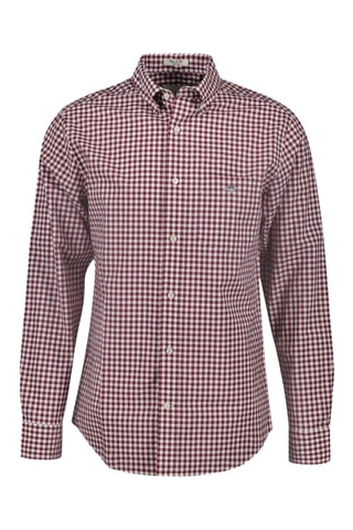 Chemise regular - Bordeaux