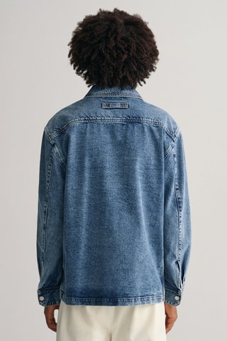 Surchemise relaxed - Bleu