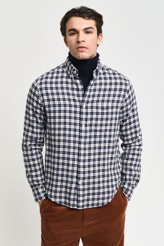 Chemise regular - Bleu