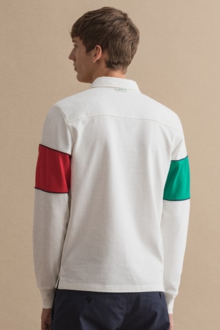 Polo regular - Écru