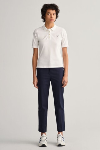 Polo regular - Blanc