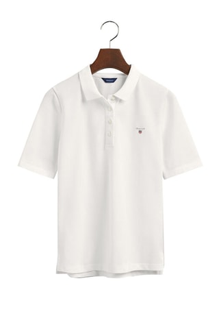 Polo regular - Blanc