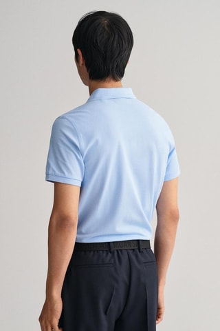 Polo regular - Bleu clair