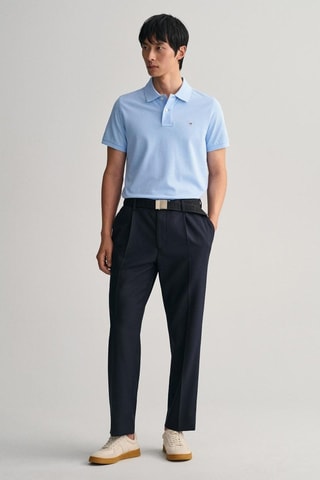 Polo regular - Bleu clair