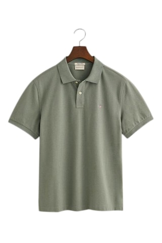 Polo regular - Vert sauge