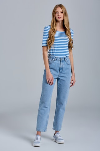 T-shirt slim - Bleu