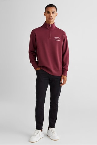 Sweat regular - Bordeaux