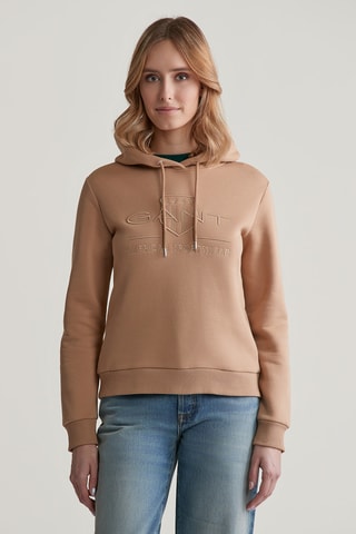 Sweat à capuche - Marron
