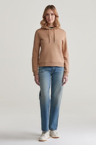 Sweat à capuche - Marron