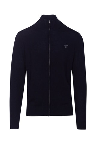 Gilet en laine d'agneau - Bleu marine