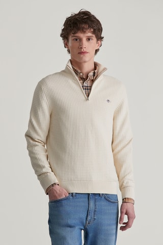 Pull en coton biologique - Ecru