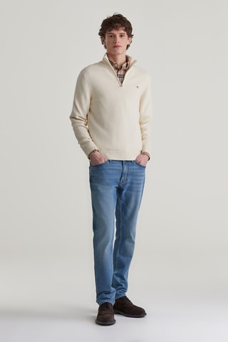 Pull en coton biologique - Ecru