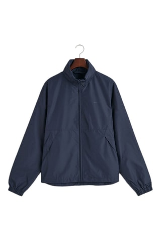 Coupe-vent regular à capuche - Bleu marine