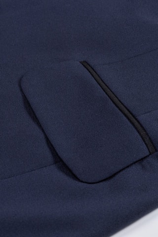 Veste de costume slim en laine - Bleu marine