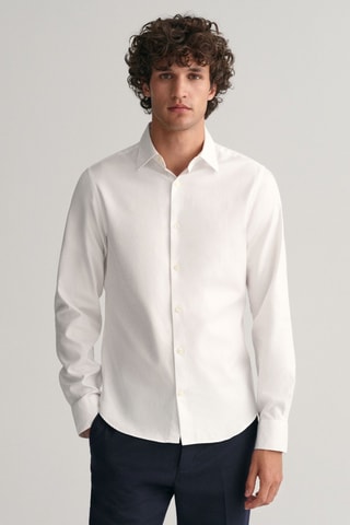 Chemise slim - Blanc