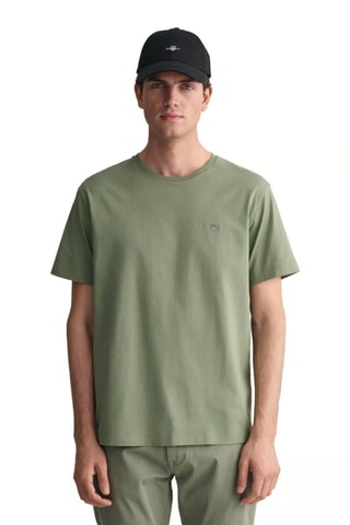T-shirt regular - Vert kaki