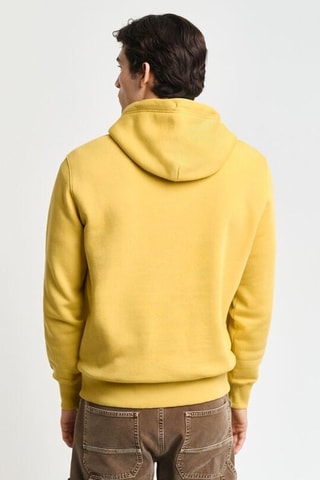 Sweat à capuche - Jaune