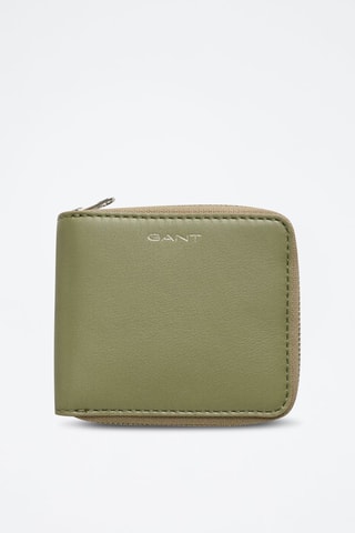 Portefeuille en cuir - Argile