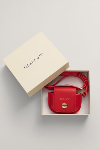 Mini sac en cuir - Rouge