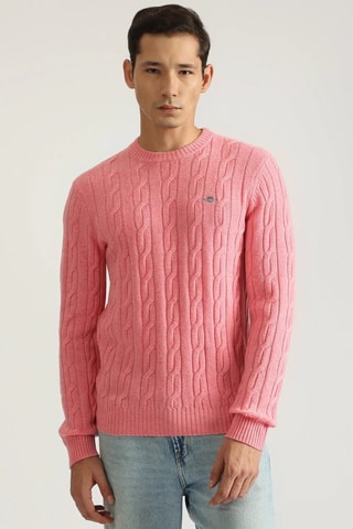 Pull en laine - Rose