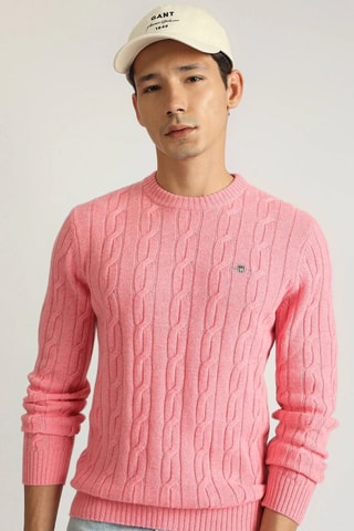 Pull en laine - Rose