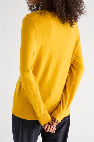 Pull en laine - Jaune