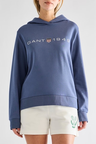 Sweat à capuche - Bleu