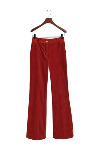Pantalon flare - Rouille