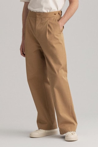 Pantalon taille haute - Taupe