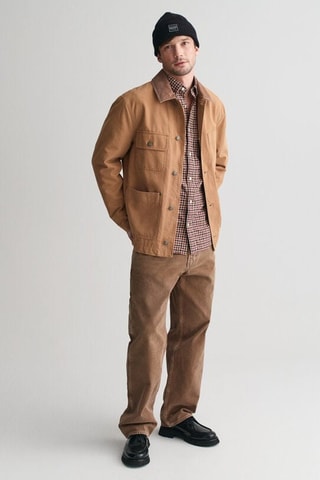 Veste regular - Camel