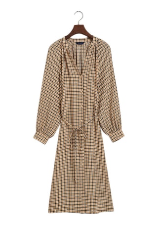 Robe chemise relaxed - Beige
