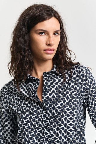 Chemise regular - Bleu marine