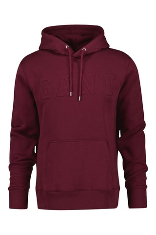 Sweat à capuche - Bordeaux