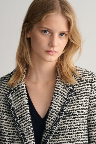 Blazer regular - Crème