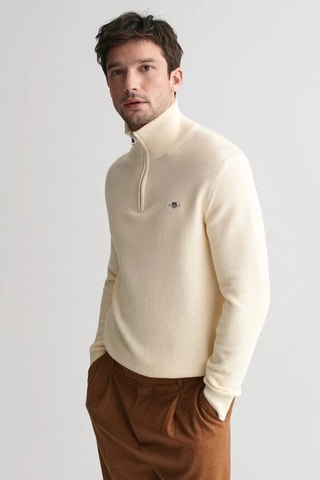 Pull en coton biologique - Ecru
