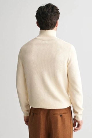 Pull en coton biologique - Ecru
