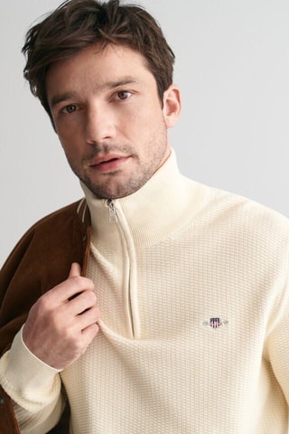Pull en coton biologique - Ecru