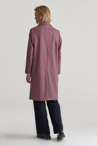 Manteau - Rouge et bleu marine