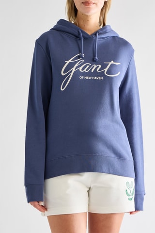 Sweat à capuche - Bleu