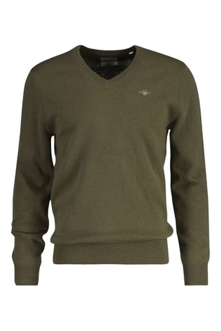 Pull en laine d’agneau - Kaki