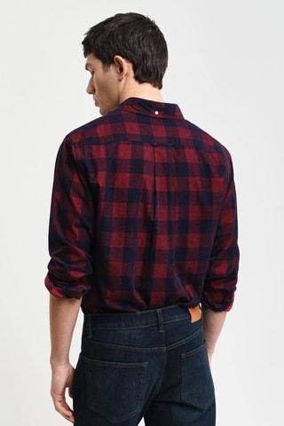 Chemise regular - Rouge