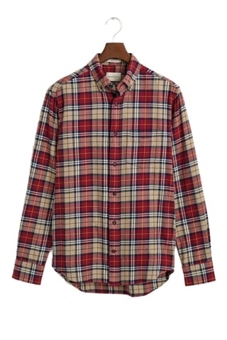 Chemise regular - Rouge