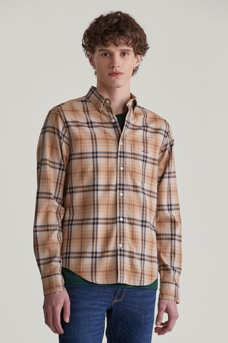 Chemise regular - Beige