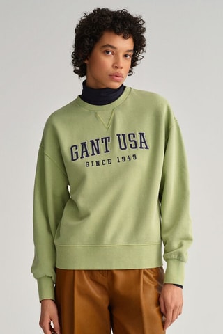 Sweat oversize - Vert clair