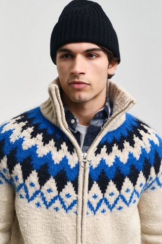 Gilet en laine d’agneau - Ecru