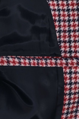 Veste en laine - Bordeaux et noir