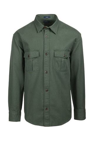 Chemise relaxed - Vert