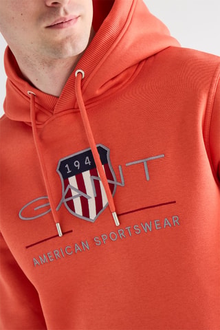 Sweat à capuche - Orange
